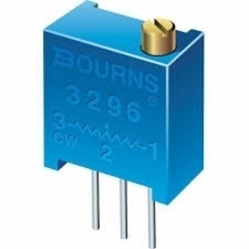 Резистор переменный выводной 3296W-1-500LF Bourns