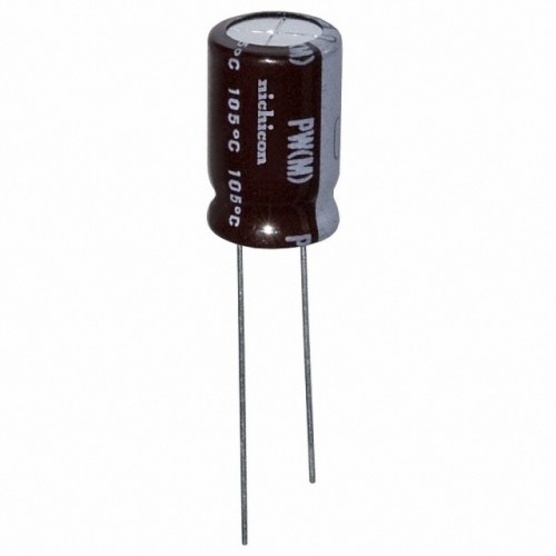 Конденсатор електролітичний (AL-Low-ESR) UPW1V102MHD Nichicon