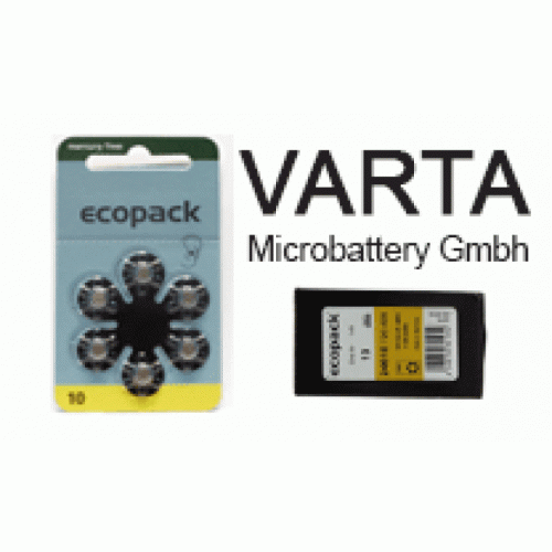 Батарея ZA10 Varta