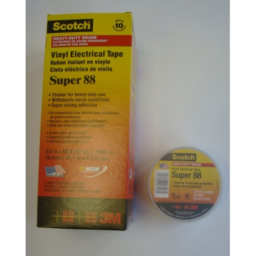 Лента Scotch Super 88-19MMX20M