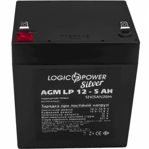 Аккумулятор кислотный LP 12-5АН LogicPower
