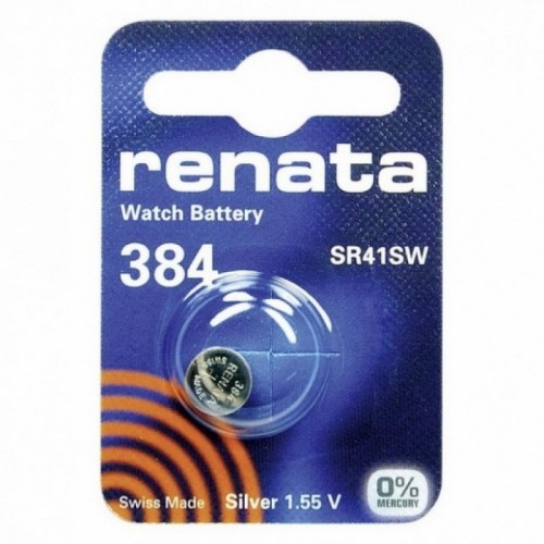 Батарея R384 (SR41SW) Renata