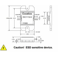 Транзистор полевой СВЧ/РЧ EIC1112-8 Excelics