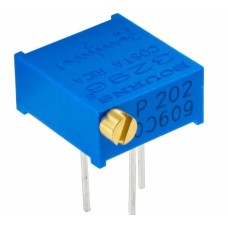 Резистор змінний вивідний 3296P-1-100LF Bourns