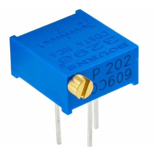 Резистор змінний вивідний 3296P-1-202LF Bourns