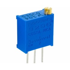 Резистор змінний вивідний 3296W-1-100LF Bourns