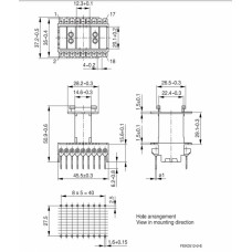 Каркас для трансформатора B66243S1012T001 TDK Corporation