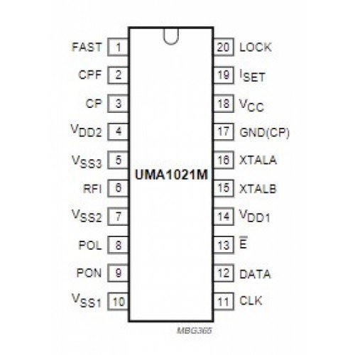 Микросхема РЧ/СВЧ UMA1021MDK Philips