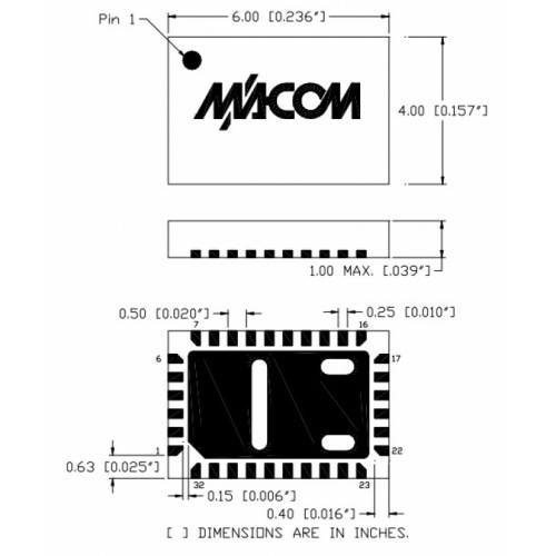 Микросхема РЧ/СВЧ SW90-0002 MACOM