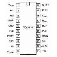 Інтегральна мікросхема TDA4810 Philips