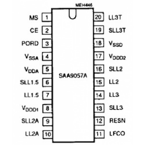 Інтегральна мікросхема SAA9057AP Philips