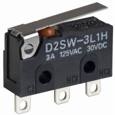 Переключатель датчик концевой D2SW-01L2H OMRON ELECTRONIC COMPONENTS