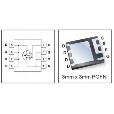 Транзистор польовий IRFH3707TRPBF Infineon