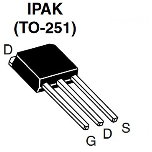 Транзистор польовий IRLU014 Infineon