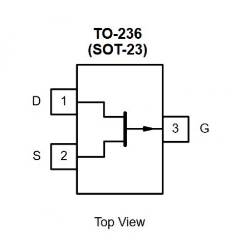 Транзистор полевой SST177 Vishay