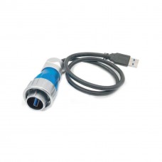 Герметичный разъем DH24-USB3-MP-MP-1M-001 CNLINKO