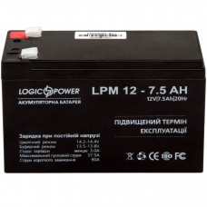 Аккумулятор кислотный LPM 12-7,2 LogicPower