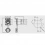 Герметичная панельная розетка YT-RJ45-JSX-22-002 CNLINKO