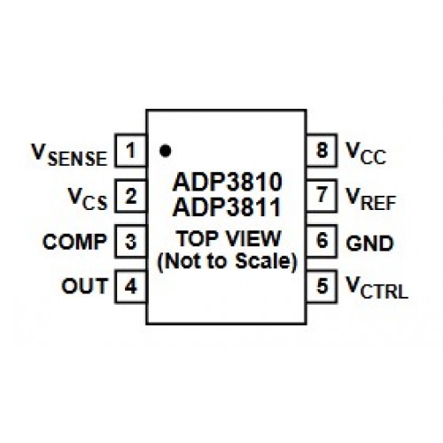 Регулятор напруги (мікросхема) ADP3811AR Analog Devices