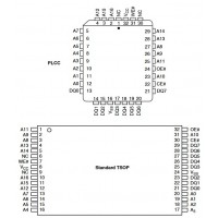 Микросхема памяти AM29F010B-45JF AMD