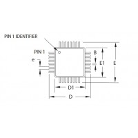 Мікросхема-мікроконтролер ATMEGA328P-AU Microchip