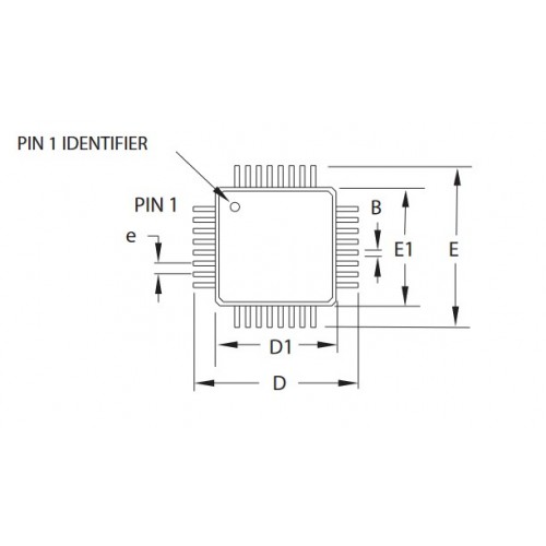 Мікросхема-мікроконтролер C8051F361-GQ Silicon Labs