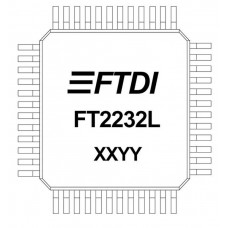 Интерфейсная ИМС FT2232L FTDI