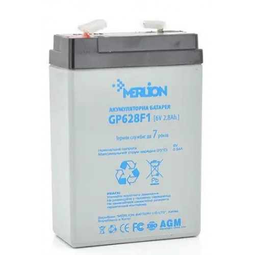 Акумулятор кислотний GP628F1 MERLION