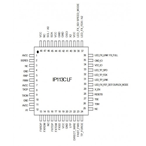 Интерфейсная ИМС IP113C-LF IC PLUS