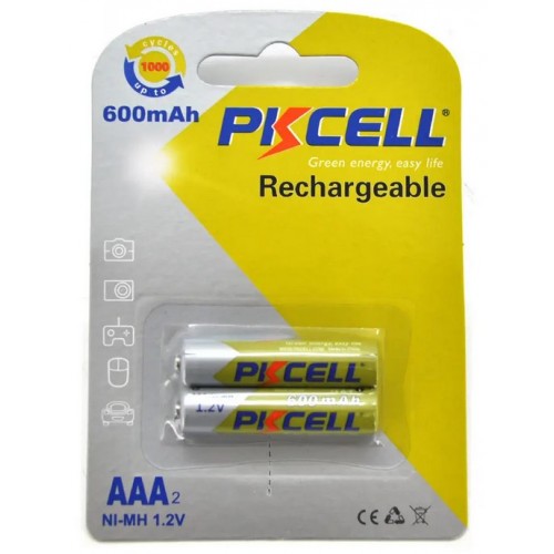 Акумулятор PKCELL 1.2V AAA 600mAh