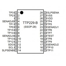 Мікросхема-мікроконтролер TTP229-BSF TonTouch
