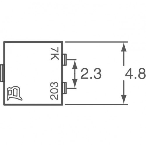 Резистор переменный SMD 3224J-1-101E Bourns