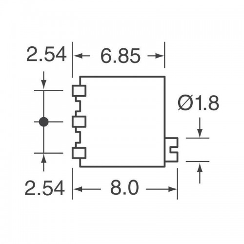 Резистор переменный SMD TS63Y203KR10 Vishay